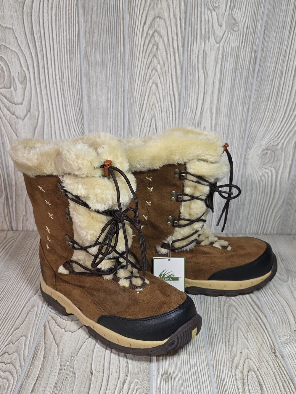 Itasca Anastasia Winter Faux Fur Lined Boots Womens Size 10 NWT